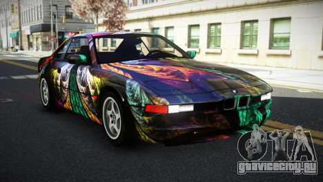 BMW 850CSi Galelina S6 для GTA 4