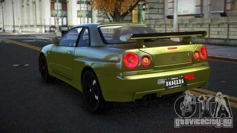 Nissan Skyline R34 Vijugade для GTA 4