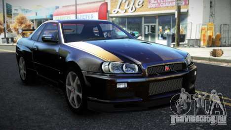 Nissan Skyline R34 Bridy S6 для GTA 4