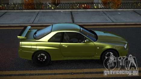 Nissan Skyline R34 Vijugade для GTA 4