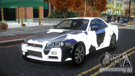 Nissan Skyline R34 Bridy S11 для GTA 4