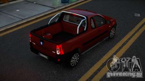 Dacia Logan Nuzi для GTA 4