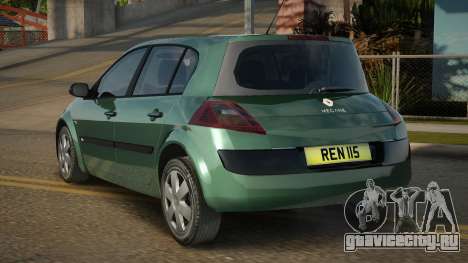Renault Megane Tayria для GTA San Andreas