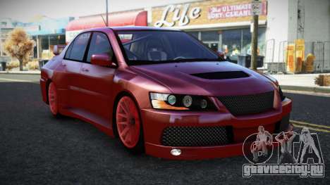 Mitsubishi Lancer Evolution VIII Bajcipo для GTA 4