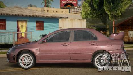 Mitsubishi Lancer Evolution VII Dalara для GTA San Andreas
