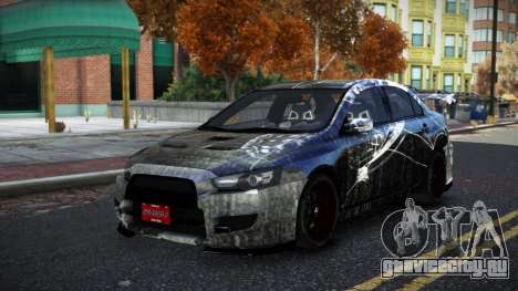 Mitsubishi Lancer Evolution X Jasan S3 для GTA 4