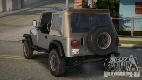 Jeep Wrangler 88th для GTA San Andreas