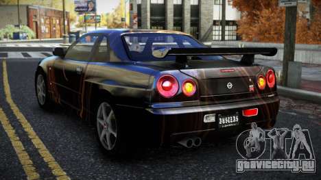 Nissan Skyline R34 Bridy S12 для GTA 4