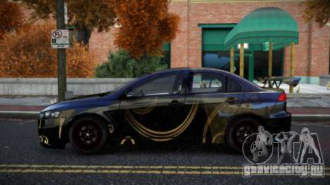Mitsubishi Lancer Evolution X Jasan S1 для GTA 4