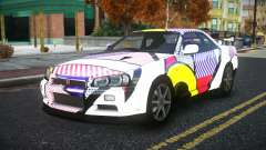 Nissan Skyline R34 Bridy S8 для GTA 4