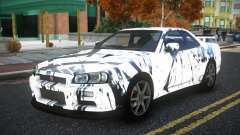 Nissan Skyline R34 Bridy S4 для GTA 4