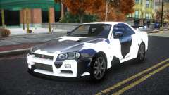 Nissan Skyline R34 Bridy S11 для GTA 4