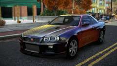 Nissan Skyline R34 Bridy S1 для GTA 4