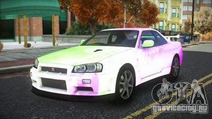 Nissan Skyline R34 Bridy S13 для GTA 4