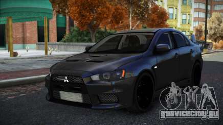 Mitsubishi Lancer Evolution X Jirefopoy для GTA 4