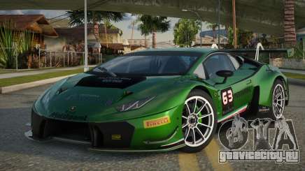 Lamborghini Huracan GT3 Neron для GTA San Andreas