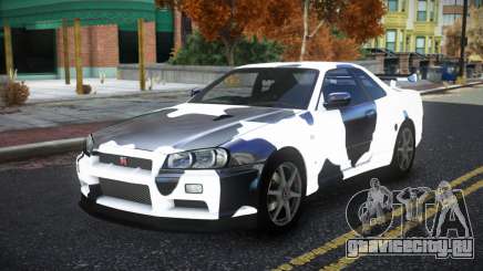 Nissan Skyline R34 Bridy S11 для GTA 4