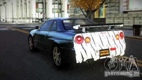 Nissan Skyline R34 Terjam S3 для GTA 4
