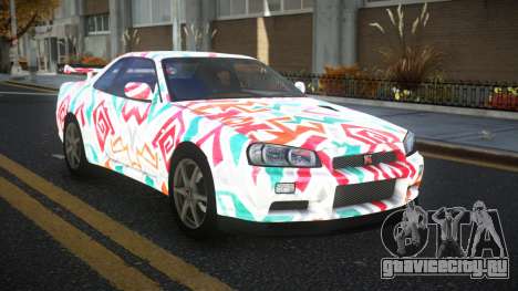 Nissan Skyline R34 Terjam S8 для GTA 4