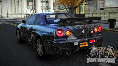 Nissan Skyline R34 Terjam S4 для GTA 4