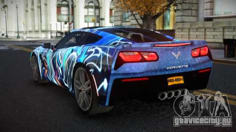 Chevrolet Corvette C7 Denanus S2 для GTA 4