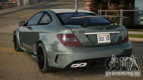 Mercedes-Benz C63 AMG Llderdan для GTA San Andreas