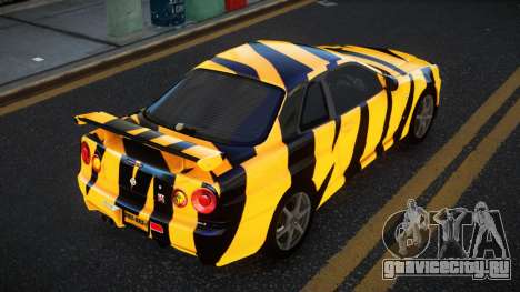 Nissan Skyline R34 Terjam S14 для GTA 4