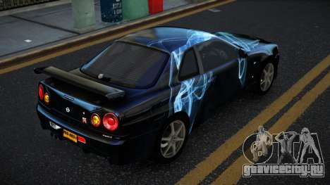 Nissan Skyline R34 Terjam S5 для GTA 4