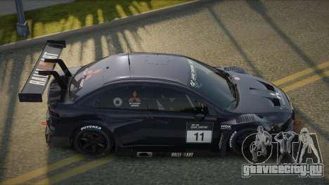 Mitsubishi Lancer Evolution X G-Sport для GTA San Andreas
