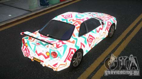 Nissan Skyline R34 Terjam S8 для GTA 4