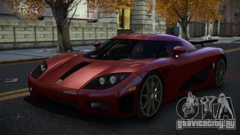 Koenigsegg CCX Futtu для GTA 4