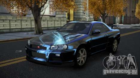 Nissan Skyline R34 Terjam S5 для GTA 4