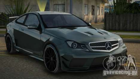 Mercedes-Benz C63 AMG Llderdan для GTA San Andreas