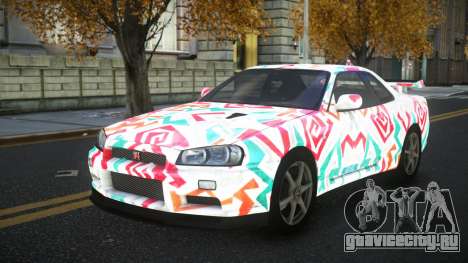 Nissan Skyline R34 Terjam S8 для GTA 4