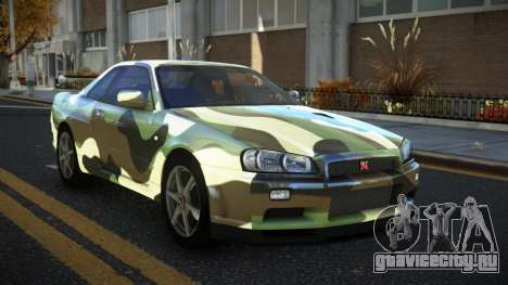 Nissan Skyline R34 Terjam S11 для GTA 4