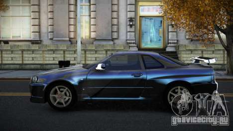 Nissan Skyline R34 Terjam S3 для GTA 4