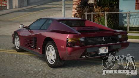 Ferrari Testarossa Anielse для GTA San Andreas