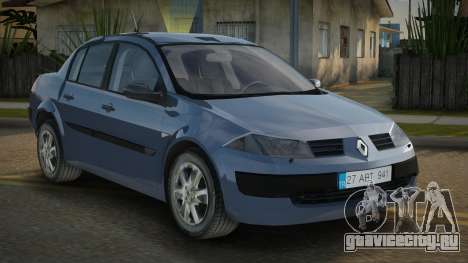 Renault Megane Vicna для GTA San Andreas