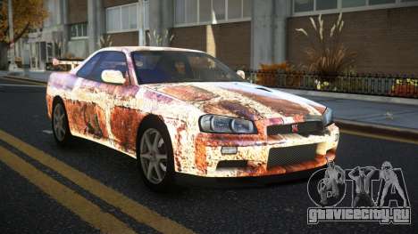 Nissan Skyline R34 Terjam S6 для GTA 4