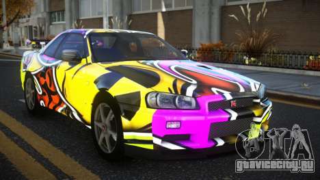 Nissan Skyline R34 Terjam S10 для GTA 4