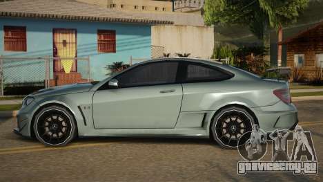 Mercedes-Benz C63 AMG Llderdan для GTA San Andreas