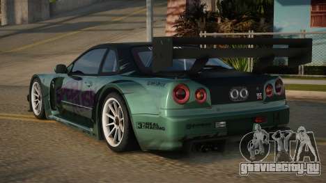 Nissan Skyline R34 GT-R Serian для GTA San Andreas