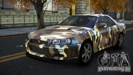 Nissan Skyline R34 Terjam S7 для GTA 4