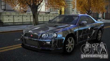 Nissan Skyline R34 Terjam S4 для GTA 4
