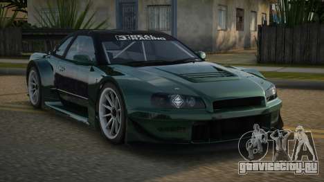 Nissan Skyline R34 GT-R Serian для GTA San Andreas