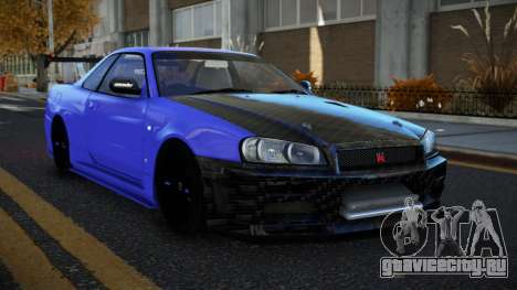 Nissan Skyline R34 Aniz для GTA 4