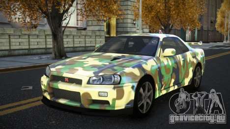 Nissan Skyline R34 Terjam S12 для GTA 4