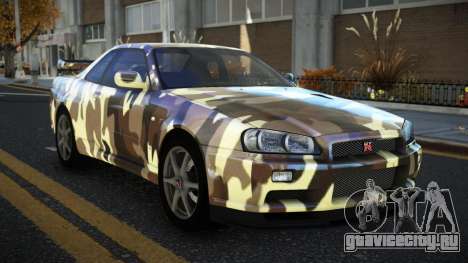 Nissan Skyline R34 Terjam S7 для GTA 4