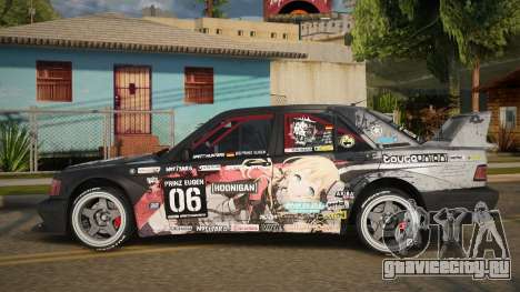 Mercedes-Benz 190E Dalie для GTA San Andreas