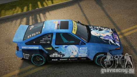 Toyota AE86 Audria для GTA San Andreas